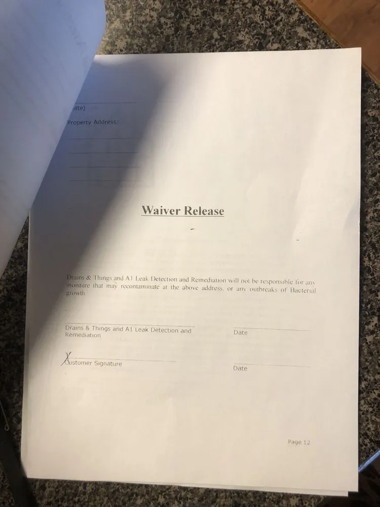 Slide of A1 Emergency Leak Detection & Water Restoration