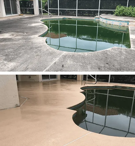 Slide of A1 Pressure Washing services