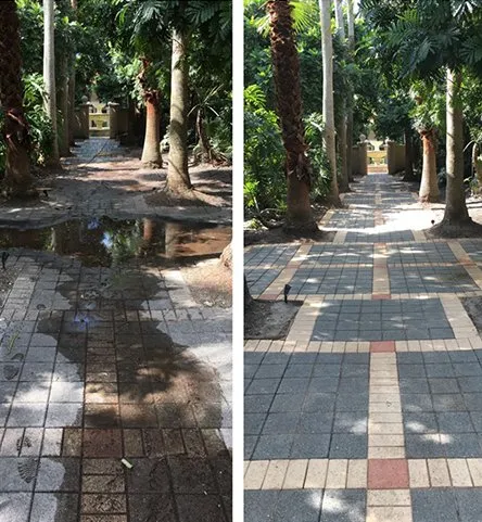 Slide of A1 Pressure Washing services