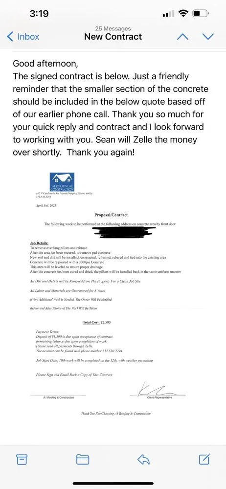 Slide of A1 Roofing & Construction