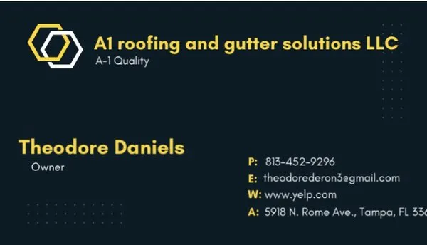 A1 Roofing And Gutter Solutions Logo