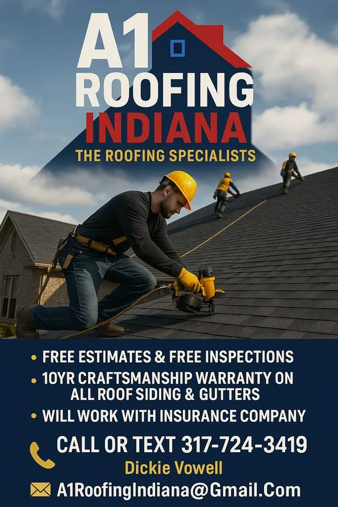 Slide of A1 Roofing Indiana