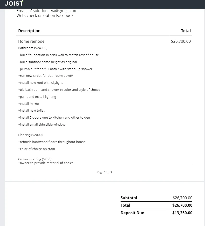 Slide of A1 Solutions