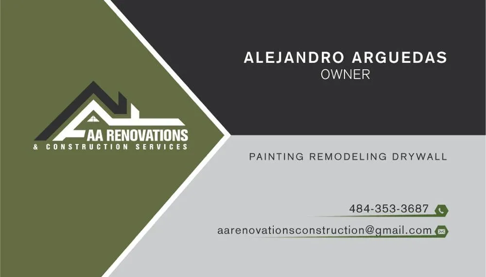Slide of AA Renovations & Construction Services