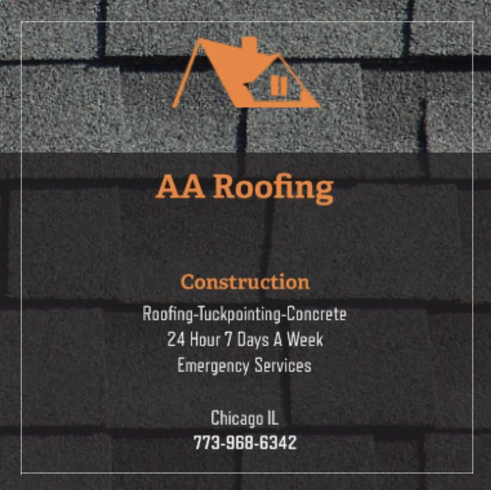 Slide of AA Roofing