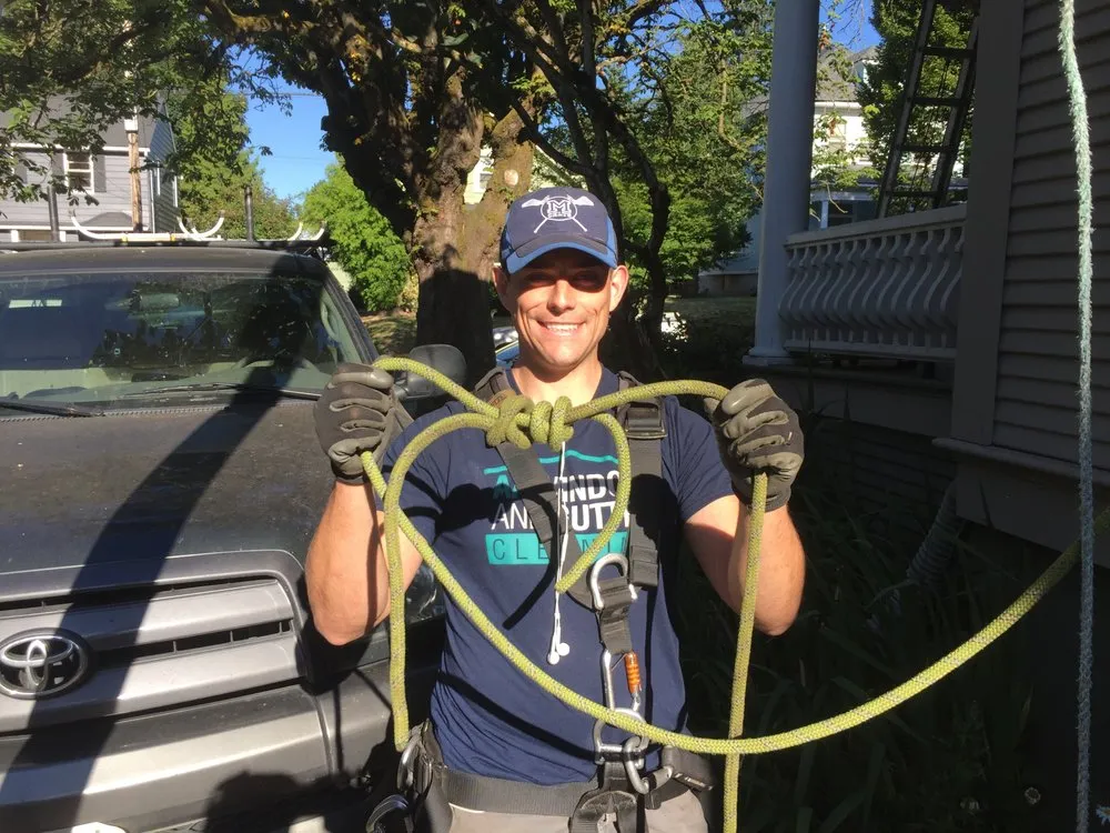 Slide of AA Window and Gutter Cleaning
