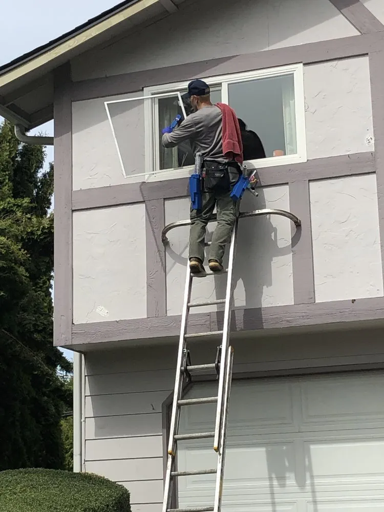 Slide of AA Window and Gutter Cleaning