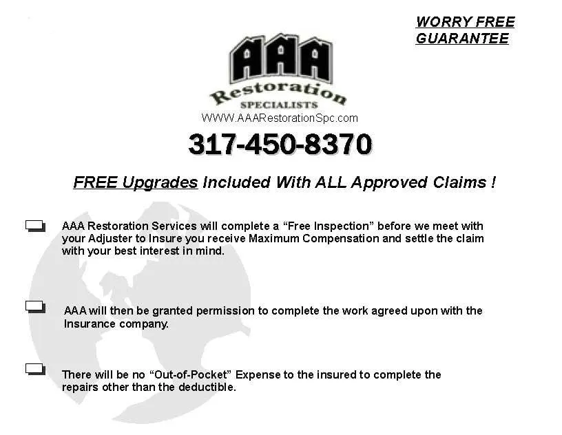 Slide of AAA Restoration Specialists