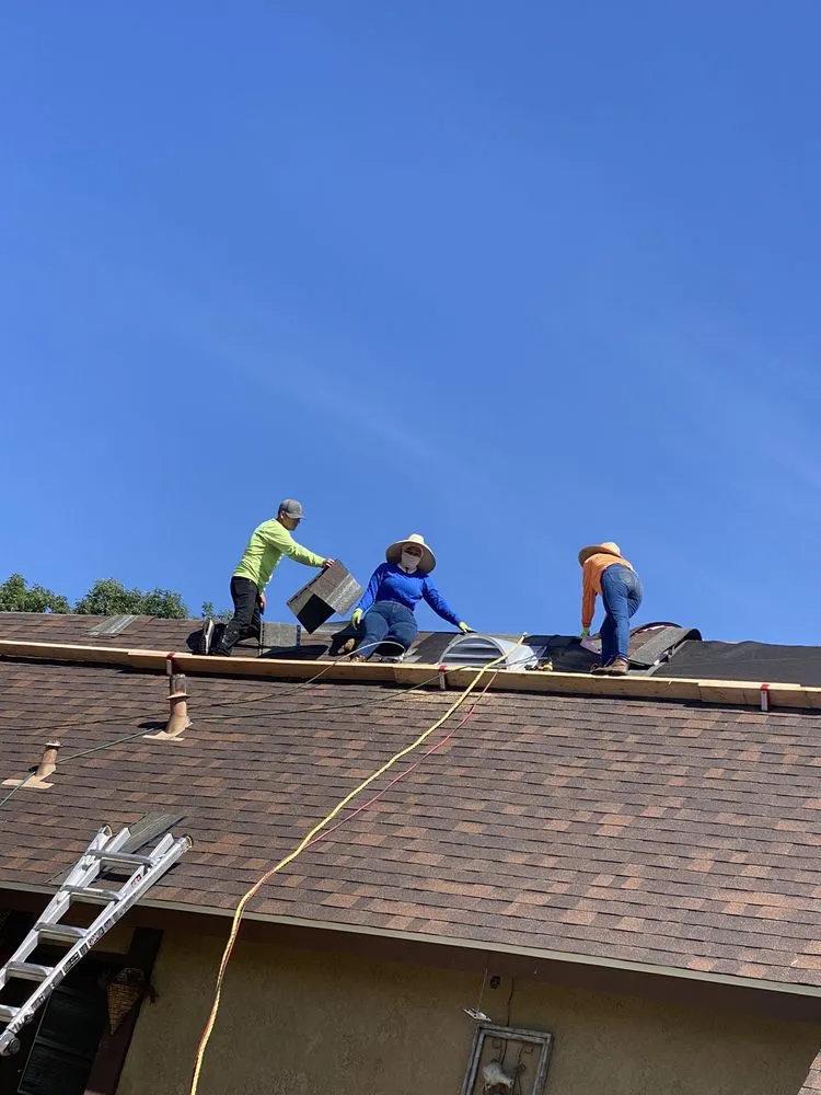 Slide of AAA Roofing by Gene