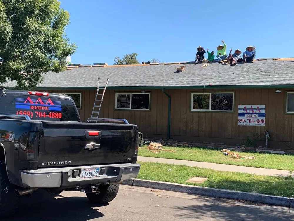 Slide of AAA Roofing