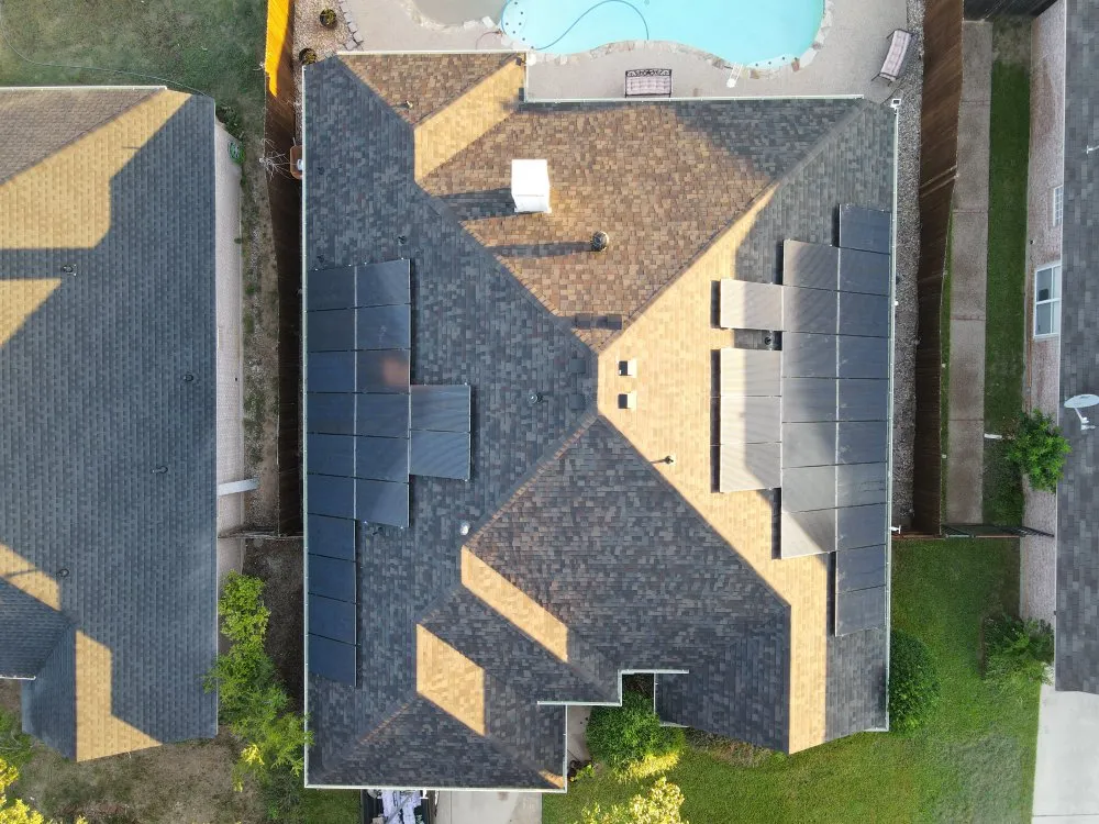 Slide of AB Solar and Roofing