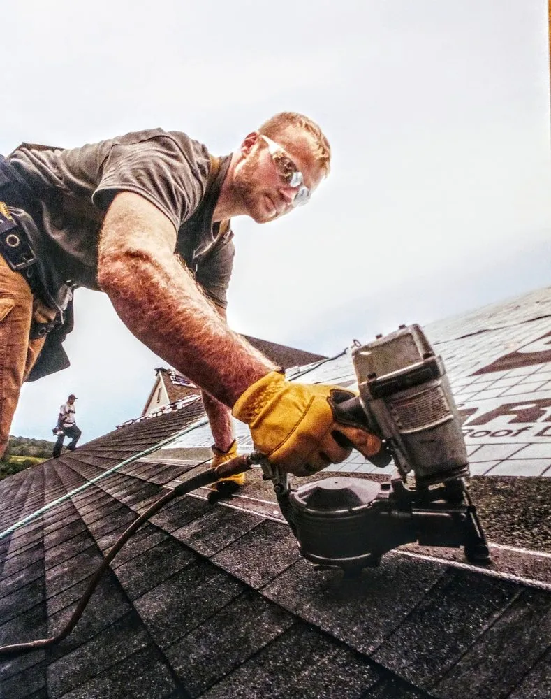 Slide of Abbotts Roofing Siding Gutters