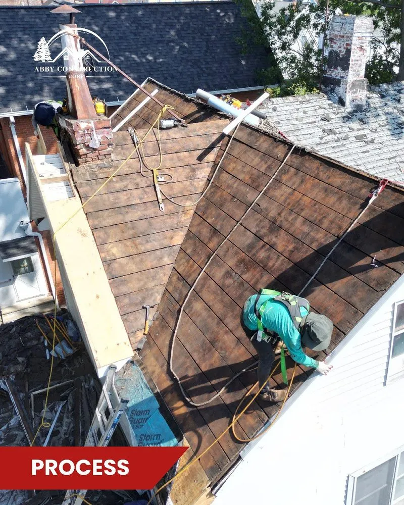 Local storm damage roof repair in Flushing, NY - Abby Construction