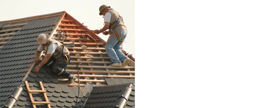 Slide of Abello's Roofing