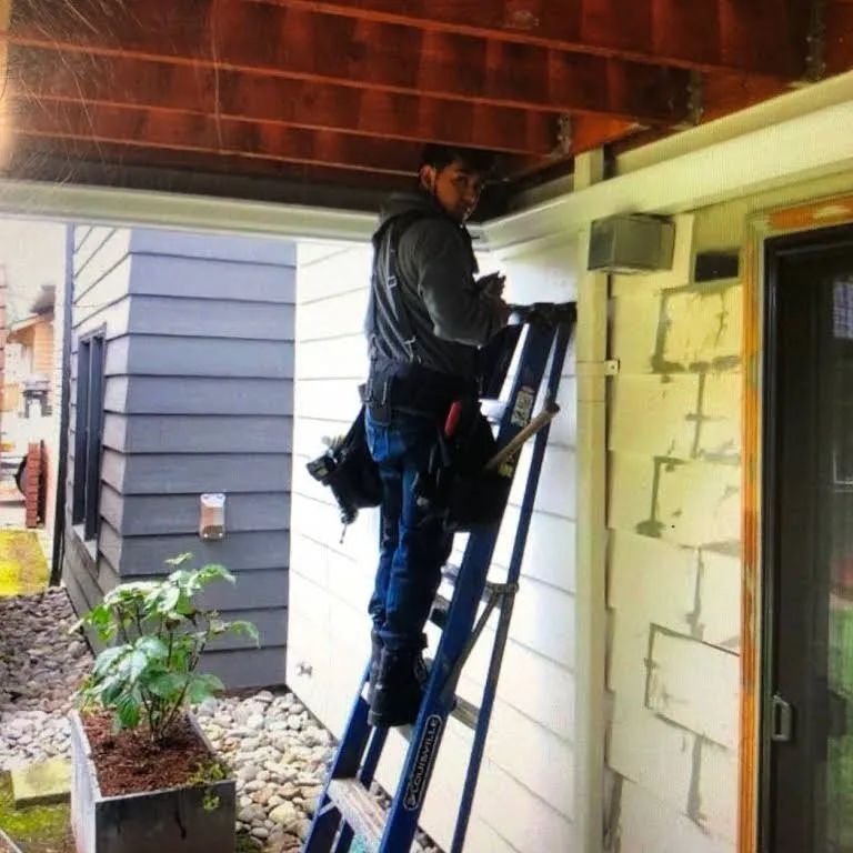 Slide of Abe's Pacific Gutters