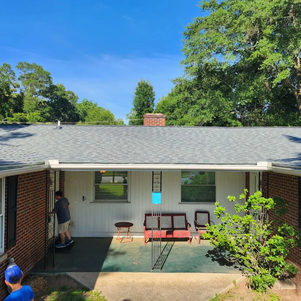 Expert metal roofing installation after storm damage in Moore, SC by ABL Roofing & Construction
