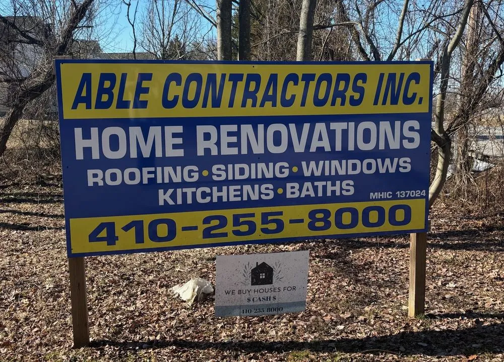 Slide of Able Contractors