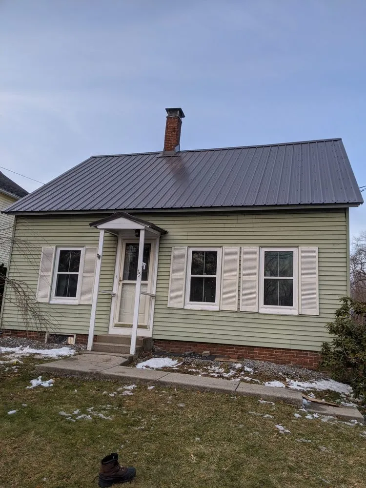 Local roof installation with free inspection in Windsor, NH by Able metal roofing & siding