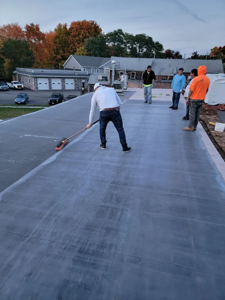 Slide of Able roofing company