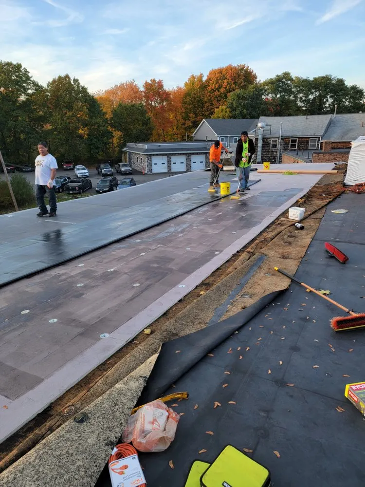 Slide of Able roofing company