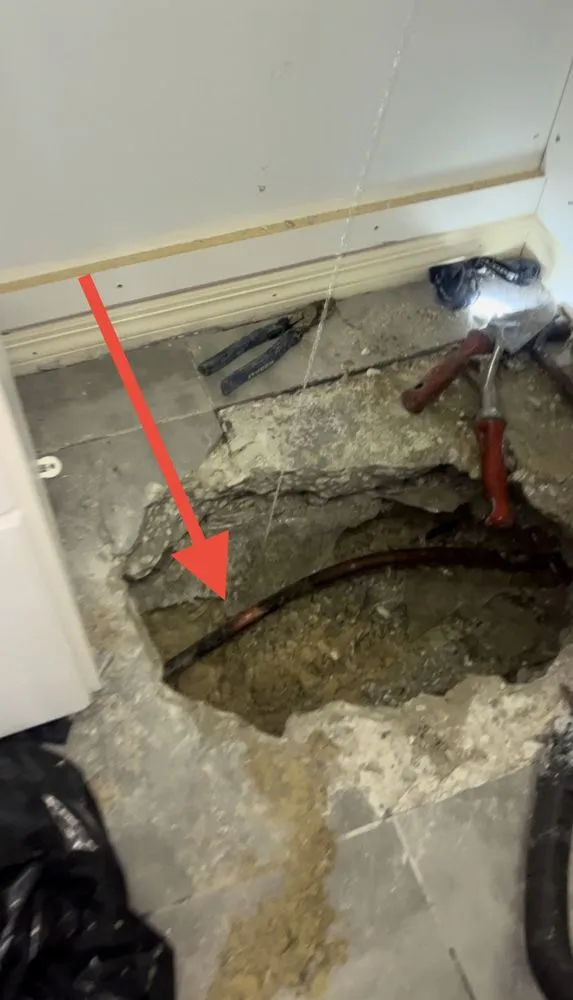 Slide of Above & Beyond Leak Detection