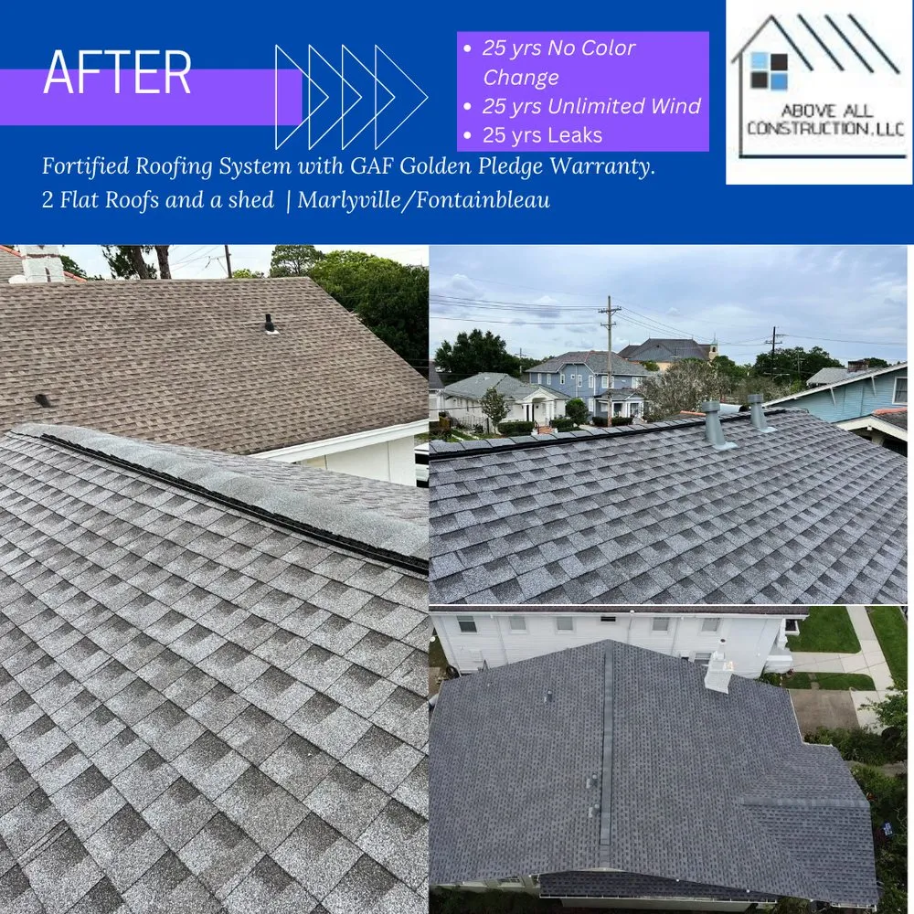 Slide of Above All Construction