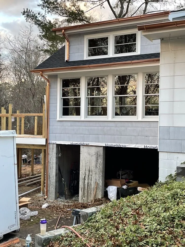 Emergency roof installation in Long Island, NY - Above all gutter systems