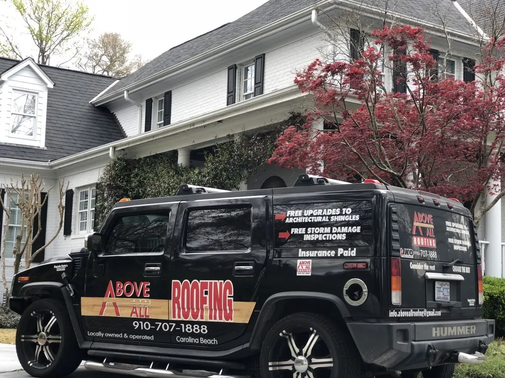 Slide of Above All Roofing