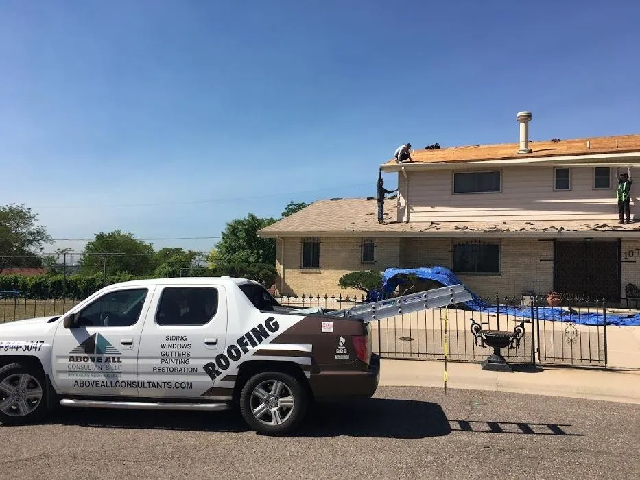 Slide of Above All Roofing