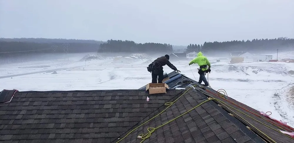 Slide of Above And Beyond Construction