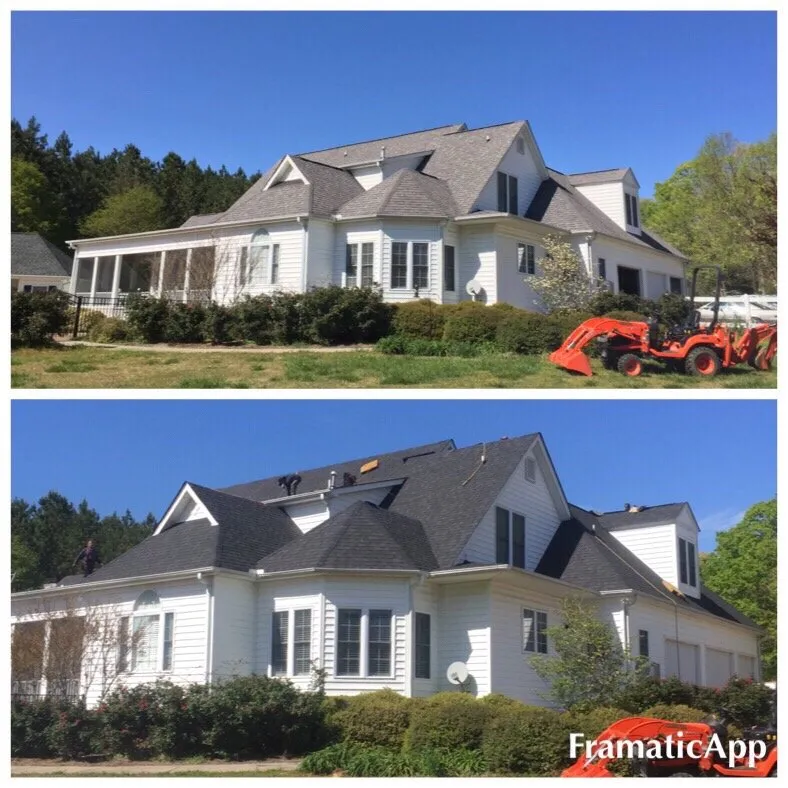 Slide of Above and Beyond Roofing