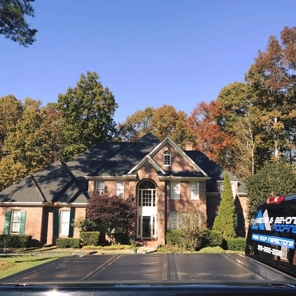 Slide of Above and Beyond Roofing