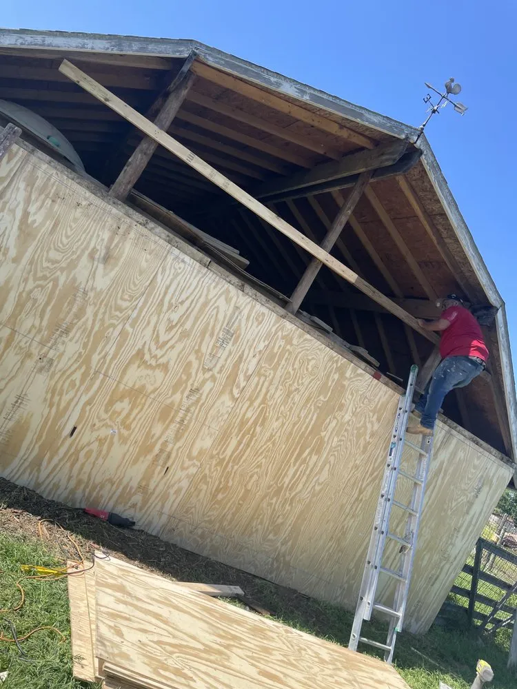 Slide of Above Ground Roofing