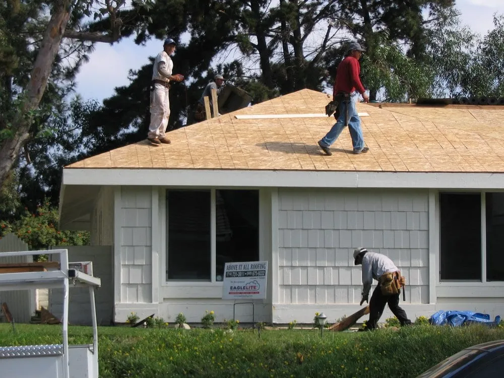 Slide of Above It All Roofing, Inc