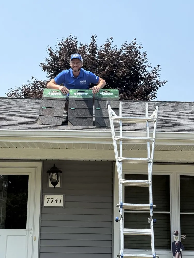 Slide of Above Roofing