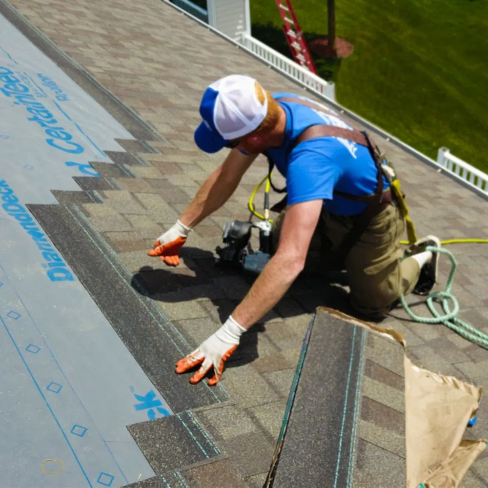 Slide of Above Roofing