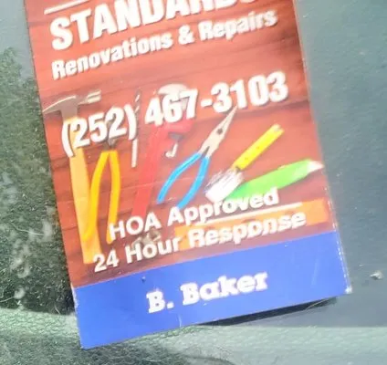 Above Standards Renovations & Repairs Logo