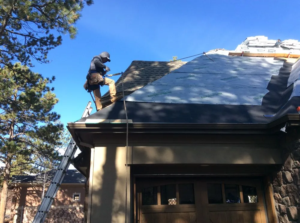 Slide of Abraham Benson Roofing