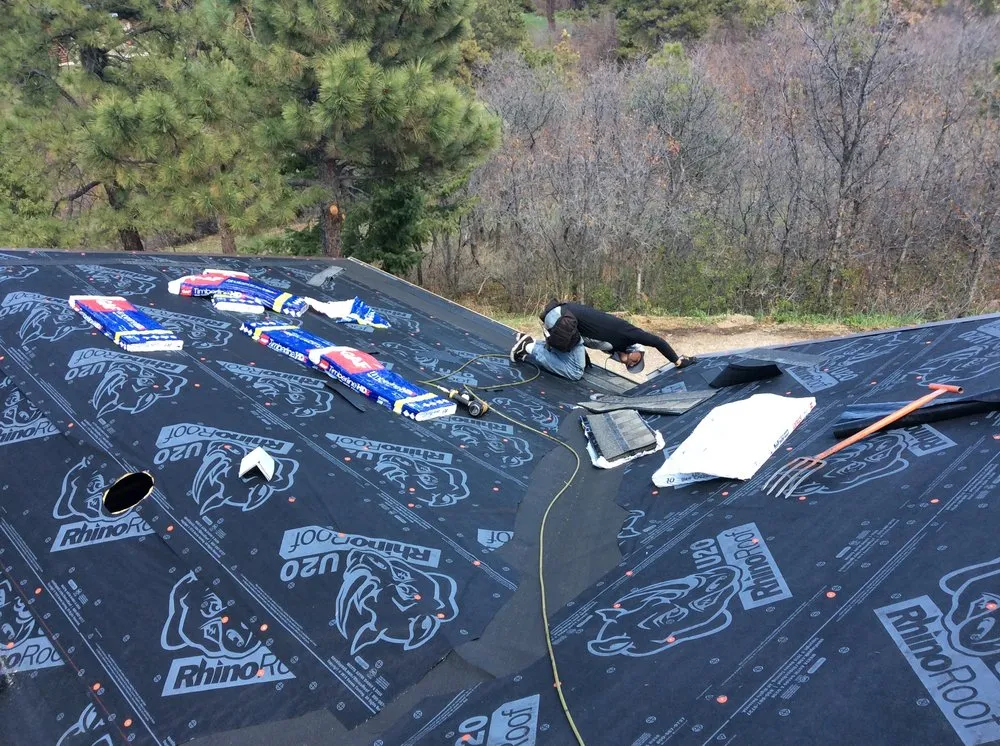 Slide of Abraham Benson Roofing