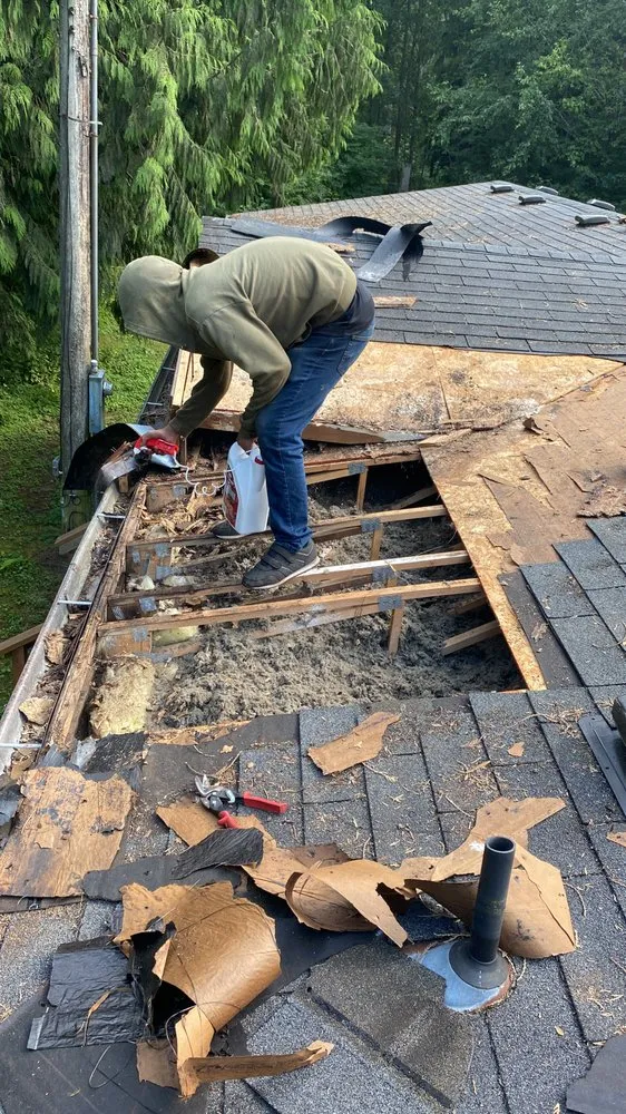 Slide of Abraham Roofing Services