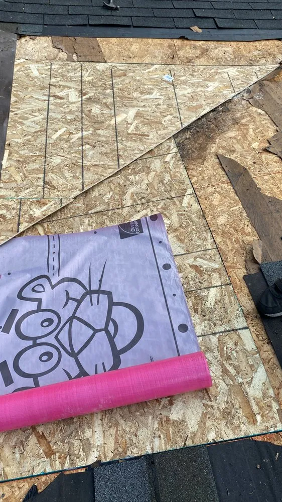 Slide of Abraham Roofing Services