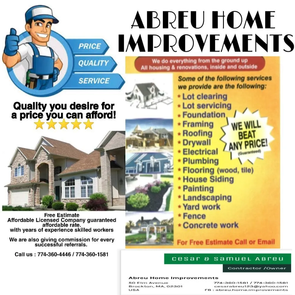 Slide of Abreu Home Improvements