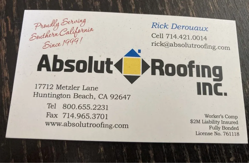 Slide of Absolut Roofing