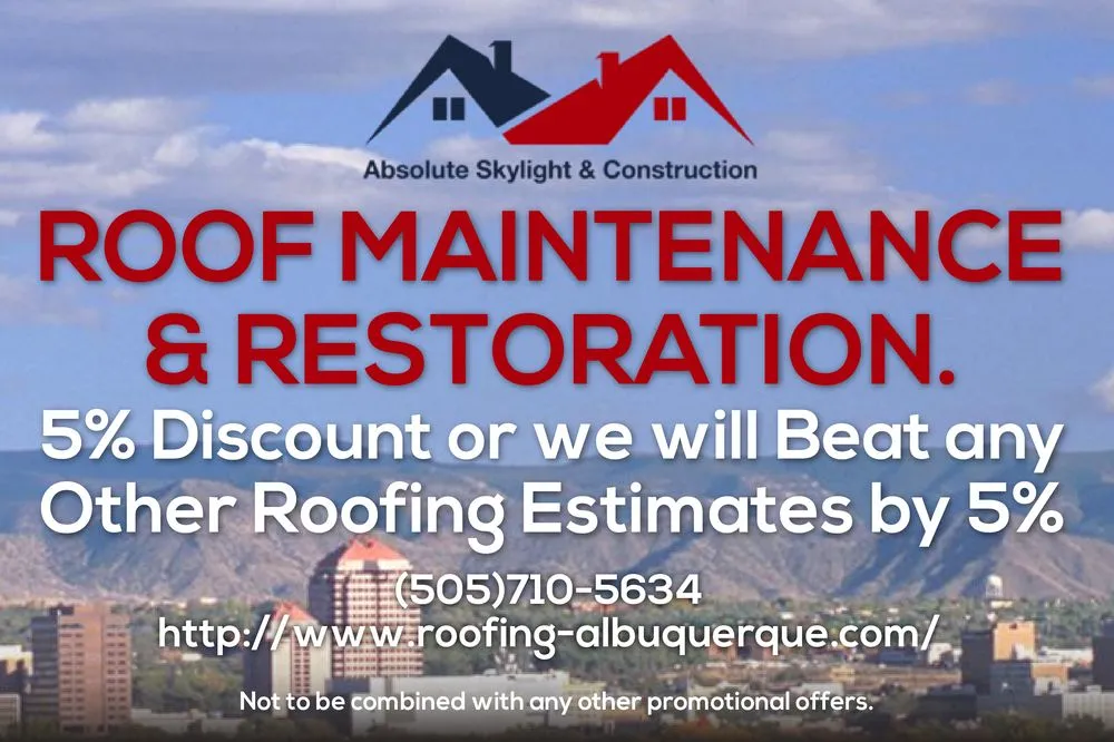 Slide of Absolute Skylight and Construction - Roofing