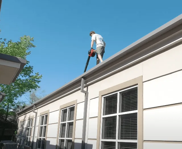 Slide of AC Advanced Gutter Cleaning