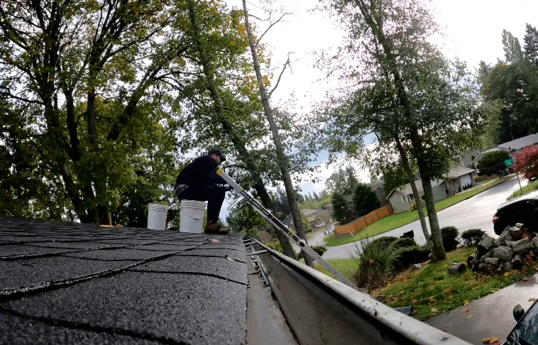 Slide of AC Advanced Gutter Cleaning