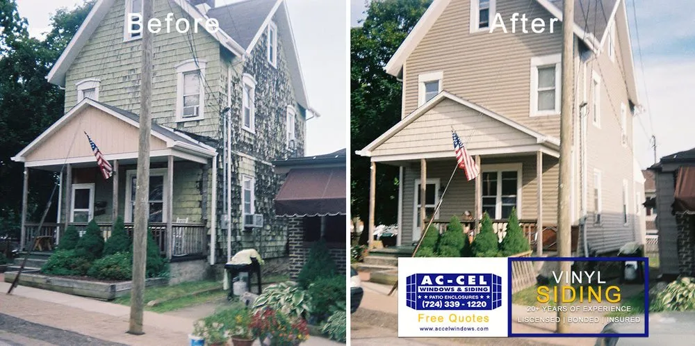 Slide of AC-CEL Windows & Siding