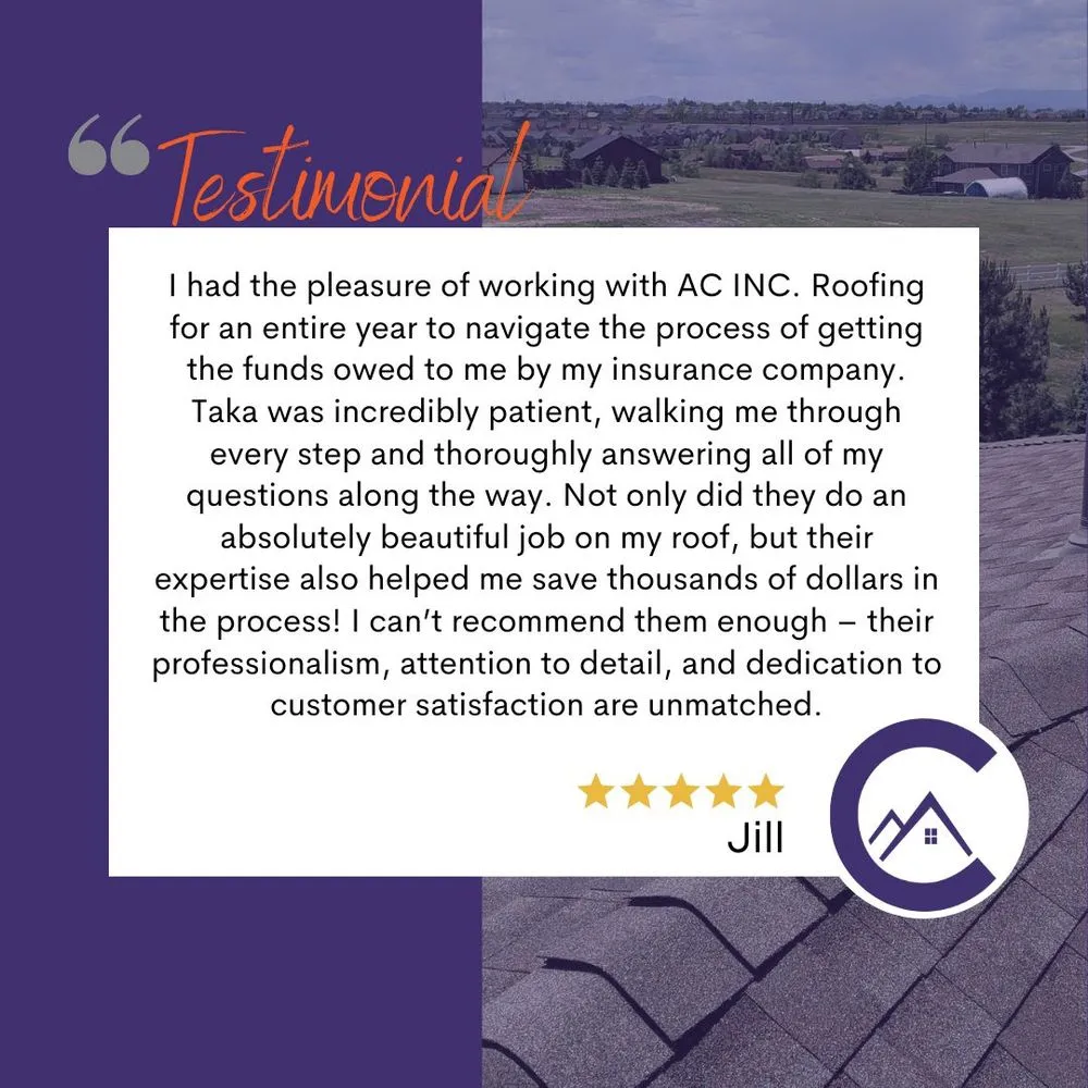 Slide of AC INC Roofing