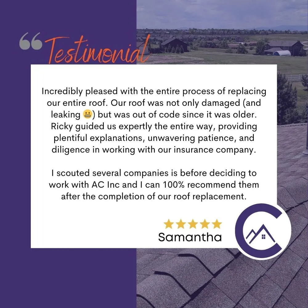 Slide of AC INC Roofing