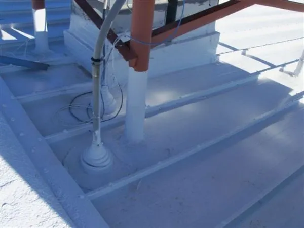 Slide of AC Roof Repair